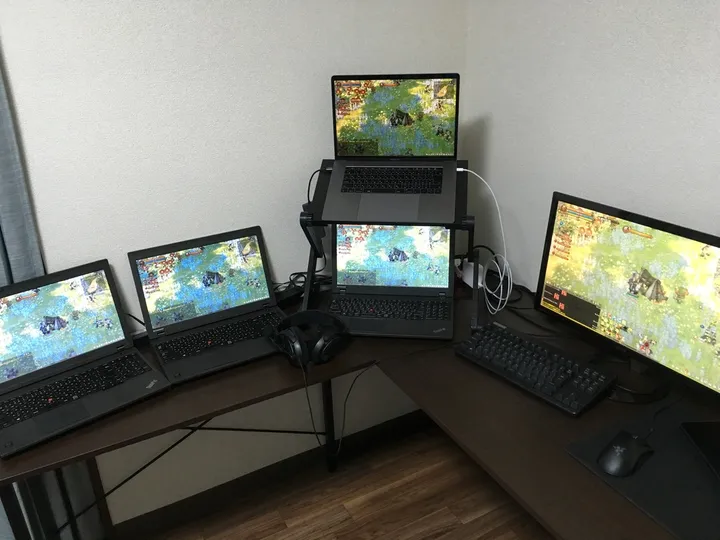 2018年のデスクトップ