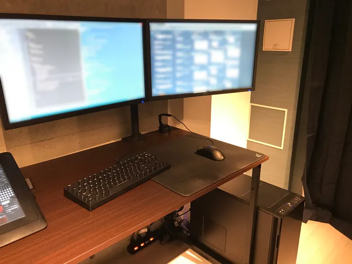 2019年のデスクトップ